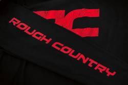 Rough Country Suspension Systems - Rough Country 84099SM Long Sleeve RC Tread Sleeve Black SM - Image 2