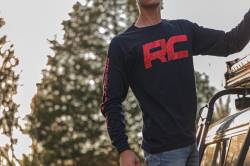 Rough Country Suspension Systems - Rough Country 840993XL Long Sleeve RC Tread Sleeve Black3XL - Image 4