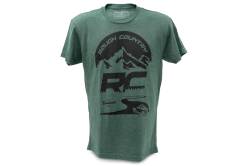 Rough Country Suspension Systems - Rough Country 840942XL T-Shirt RC Mountains Forest Green 2XL - Image 1