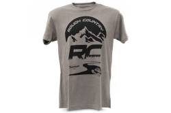 Rough Country Suspension Systems - Rough Country 840952XL T-Shirt RC Mountains Warm Gray 2XL - Image 1
