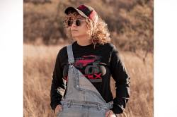 Rough Country Suspension Systems - Rough Country 84090SM T-Shirt Long Sleeve Vertex Black Small - Image 4