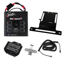 sPOD - sPOD 870094 SourceLT/Mini6 Steering Wheel Mount Kit Select 20-24 Polaris RZR - Image 1