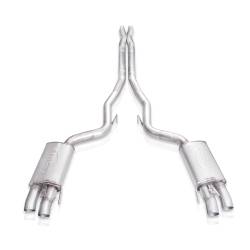 Stainless Works - Stainless Works GT350CBXFCL Legend Catback X-Pipe w/NPP Valve Factory Connect - Image 1