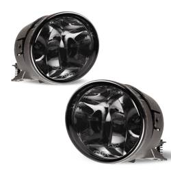 Winjet - Winjet CFWJ-0091-S Smoked Fog Lights for 05-07 Nissan Armada/04-14 Titan - Image 1