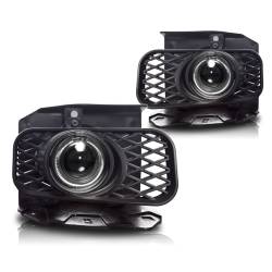Winjet - Winjet CFWJ-0100-C Clear Halo Projector Fog Light for 99-04 Ford F150 Expedition - Image 1