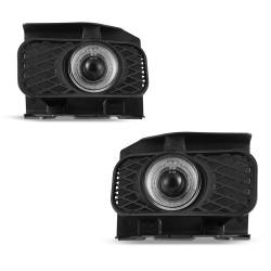 Winjet - Winjet CFWJ-0100-C Clear Halo Projector Fog Light for 99-04 Ford F150 Expedition - Image 2