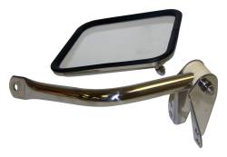 RT Offroad - RT Offroad RT30009 Right SS Mirror & Arm for 55-95 Jeep CJ5/CJ6/CJ7/CJ8 & YJ - Image 1