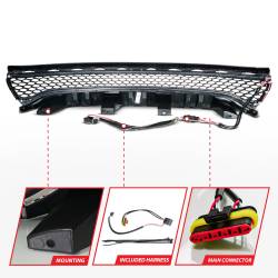 Anzo USA - Anzo USA 901028 Grille w/LED for 15-23 Dodge Charger - Image 4