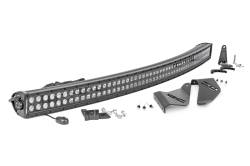 Rough Country Suspension Systems - Rough Country 93127 Windshield Mount 50" LED Light Bar Kit for Polaris Ranger - Image 1
