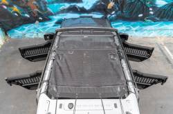 Body Armor 4x4 - Body Armor 91001 Black Mesh Bikini Top for 21-24 Ford Bronco 4DR - Image 2