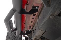 Rough Country Suspension Systems - Rough Country RCJ1866B 3" Drop Step Nerf Bars Black for 18-26 Wrangler JL 4DR - Image 4