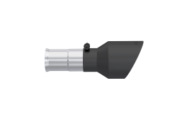 MBRP Exhaust - MBRP Exhaust T5204BLK Tip Set 5" OD Dual Wall Angle Cut Black - Image 2