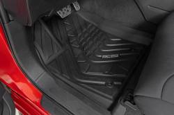 Rough Country Suspension Systems - Rough Country Front/Rear Floor Liners Black for 22-25 Tundra CrewMax FF-71780 - Image 3