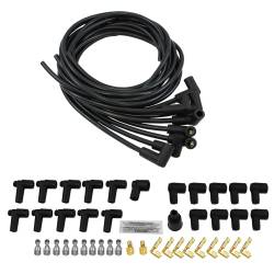 SpeedFx - SpeedFX 3001BK Spark Plug Wire Set Multi-Fit Kit 8.5mm Black 90-DEG Boots - Image 1