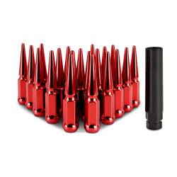 Mishimoto - Mishimoto MMLG-SP1215-20RD Mishimoto Spiked Lug Nuts M12x1.5 20-PC Set - Image 1