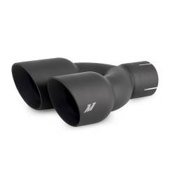Mishimoto - Mishimoto MMEXH-TIP-FSTBK Mishimoto Dual OffExhaust Tips 2.5" Inlet 3" Outlet - Image 1