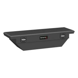 TrailFX - TrailFx 120633C Crossover Angled Low-Profile Tool Box Matte Black 63" x 19.25" - Image 1