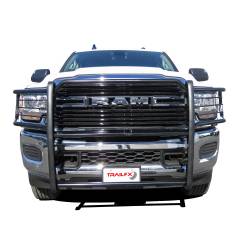 TrailFX - TrailFX E0039B Grille Guard 1.5" Black Steel for Brush Guard No Skid Plate - Image 2