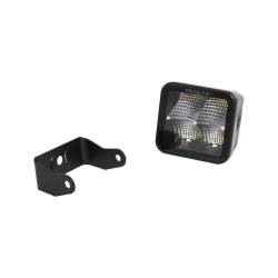 TrailFX - TrailFX 2X2CFBK 3" Fog Light 20W 90DEG Flood 1920LM Black w/Harness & Mount - Image 1