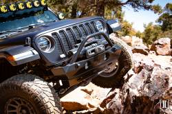 ICON Impact Series Offroad Armor - Icon 25164 Pro Series Front Bumper w/Bar & Tabs for 18+ Jeep Wrangler JL 20+ JT - Image 4