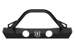 ICON Impact Series Offroad Armor - Icon 25164 Pro Series Front Bumper w/Bar & Tabs for 18+ Jeep Wrangler JL 20+ JT - Image 7