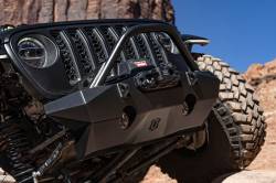 ICON Impact Series Offroad Armor - Icon 25244 Pro Recessed Front Bumper w/BAR & Tabs for 18+ JEEP JL 20+ JT - Image 2