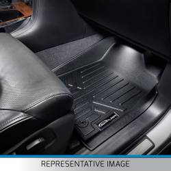 SMARTLINER - Smartliner SA2015/B2015 Gray Front/Rear Floor Liners for Tahoe/Suburban/Yukon/XL - Image 2