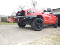 DV8 Offroad - DV8 Offroad FBTT2-02 Steel Front Bumper for 07-13 Toyota Tundra - Image 2
