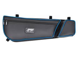 PRP - PRP E60-225 Front Door Bags w/Knee Pad for Can-Am Maverick X3 Blue Pair - Image 1