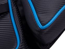 PRP - PRP E60-225 Front Door Bags w/Knee Pad for Can-Am Maverick X3 Blue Pair - Image 2