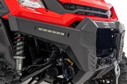 Rough Country Suspension Systems - Rough Country 92088 Front Bumper Wings Black for Honda Pioneer 1000-6 - Image 1