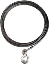 Warn - Warn 77534 Wire Rope Assembly 1/2"x75' w/Hook - Image 2
