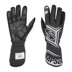 Simpson Safety - Simpson Safety MGLK Magnata Racing Gloves Large Black - Image 4