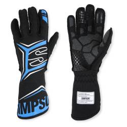 Simpson Safety - Simpson Safety MGLB Magnata Racing Gloves Large Blue SFI 3.3/5 FIA 8856-2018 - Image 2