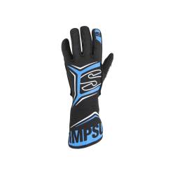 Simpson Safety - Simpson Safety MGMB Magnata Racing Gloves Medium Blue SFI 3.3/5 FIA 8856-2018 - Image 2