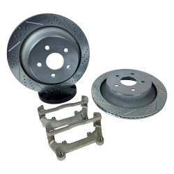 Baer Brake Systems - Baer Brakes 2142009 Rear Disc Brake Rotor Set for Dodge RAM 4WD/RWD - Image 2