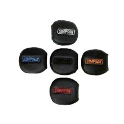 Simpson Safety - Simpson Safety 2021R YXZ Door Latch Pads Black/Red Pair - Image 1