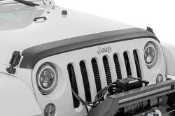 Rough Country Suspension Systems - Rough Country Trail Cladding Hood Protector Black for Wrangler JK TC105200 - Image 1