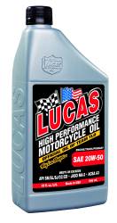 Lucas Oil Products - Lucas Oil Products 10700 SAE 20W-50 Motorcycle Oil - Image 1