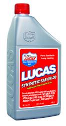 Lucas Oil Products - Lucas Oil Products 10179 Synthetic SAE 0W-30 Motor Oil - Image 1