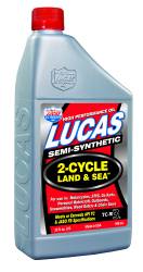 Lucas Oil Products - Lucas Oil Products 10467 Semi-Synthetic 2- Cycle Land & Sea Oil - Image 1