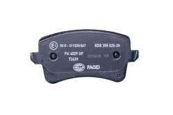 HELLA Brakes - HELLA Pagid 355025391 Disc Brake Pad Set - Image 2
