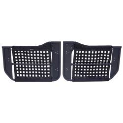 Rampage - Rampage 7687 Black Trail Doors Steel for 18-22 Jeep Wrangler JL 2DR - Image 1