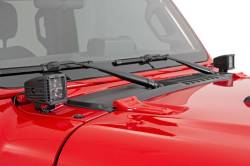 Rough Country Suspension Systems - Rough Country Cowl Mount 2" LED Light Pod Kit for Jeep JL/JT 70062 - Image 2