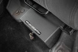 Rough Country Underseat Storage Box LH Black for Jeep Wrangler JK 99035