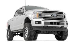 Rough Country Suspension Systems - Rough Country Grille Mount Dual 10" LED Light Bar Kit 18-20 F150 70809 - Image 3