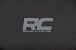 Rough Country Suspension Systems - Rough Country Front Seat Covers Black 14-18 Silverado/Sierra Crew 91025 - Image 6