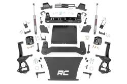 Rough Country Suspension Systems - Rough Country 4" Suspension Lift Kit 19-24 AT4/Trailboss 1500 Gas 27531 - Image 1