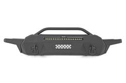 Rough Country 10719 High Clearance Front Winch Bumper Black for 16-23 Tacoma