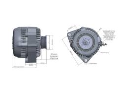Holley - Holley Performance 197-303 Alternator - Image 1